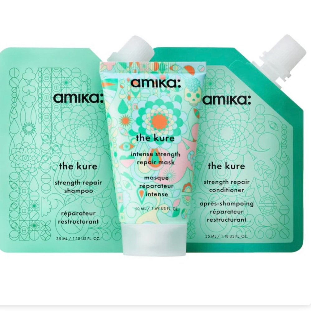 Amika The Kure Hair Care Set (Travel Size)